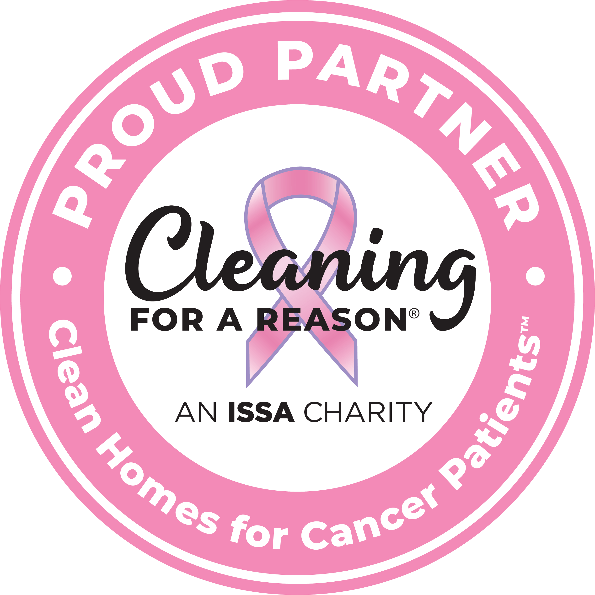 Cleaning For A Reason - Proud Partner badge