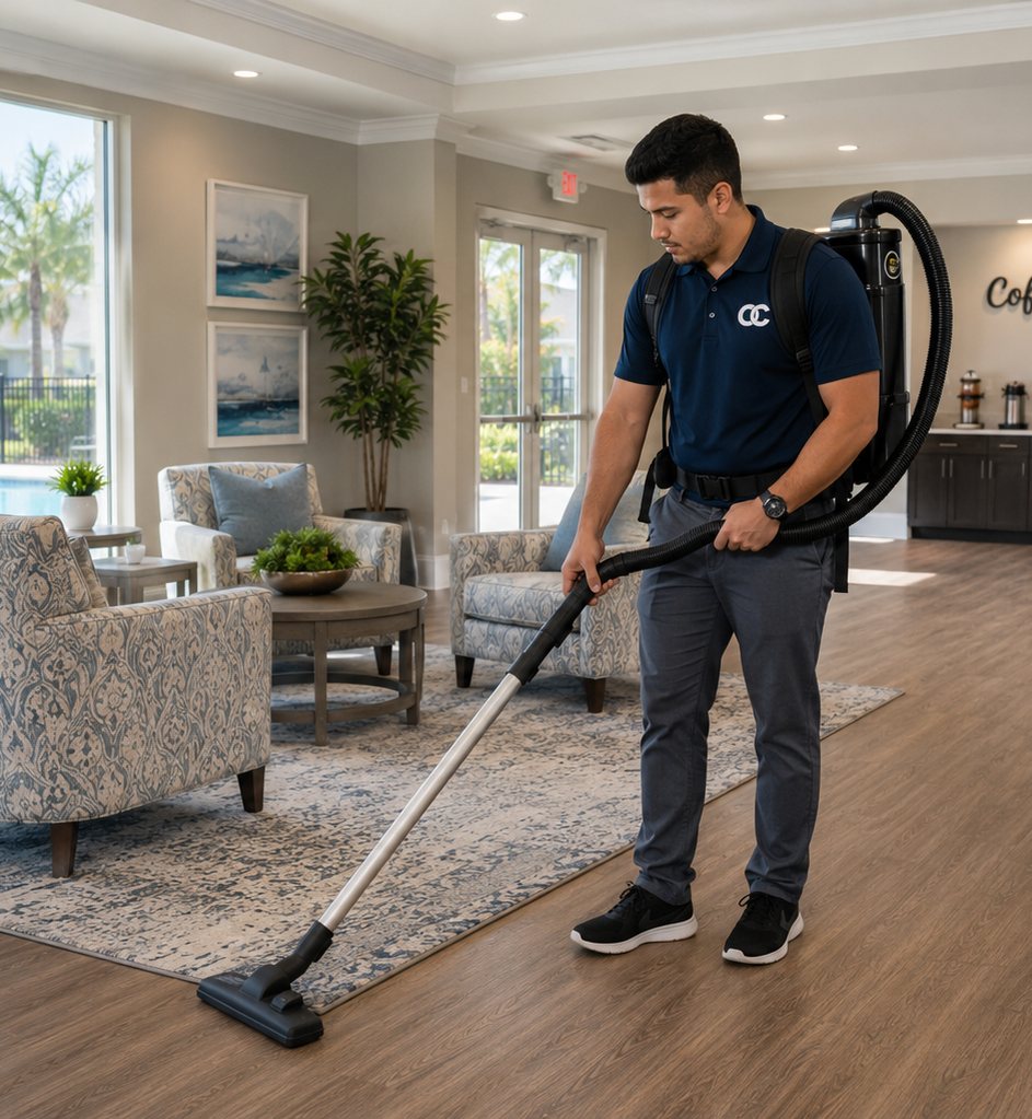 Connect Cleaning crew preparing a SWFL home for arrival